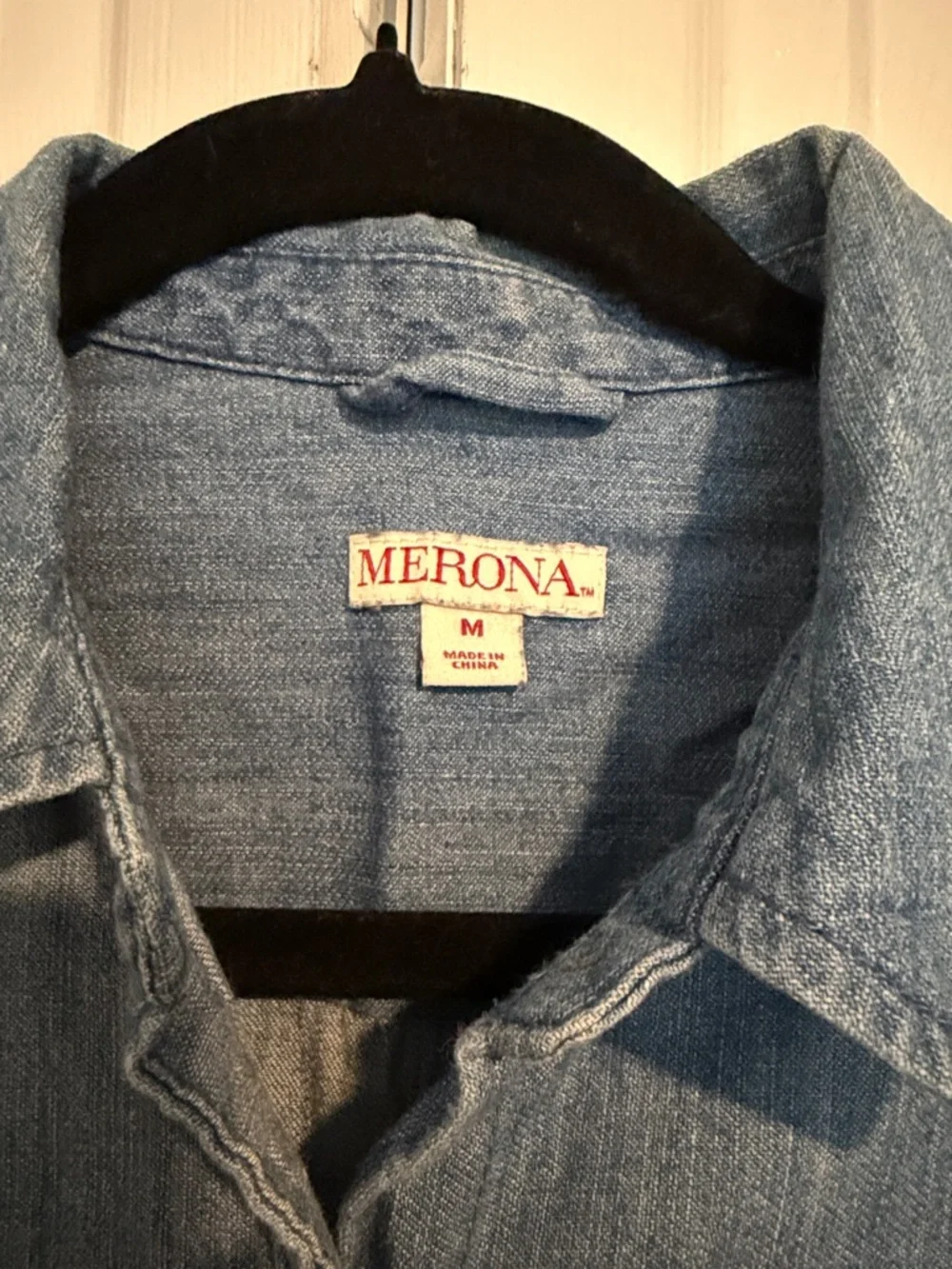 🇺🇸🎉Merona Chambray Shirt Dress - Picture 2 of 3